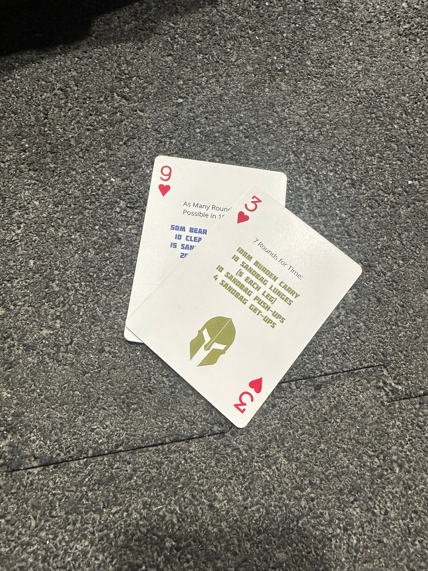 SandDeck - Functional Workout Playing Cards