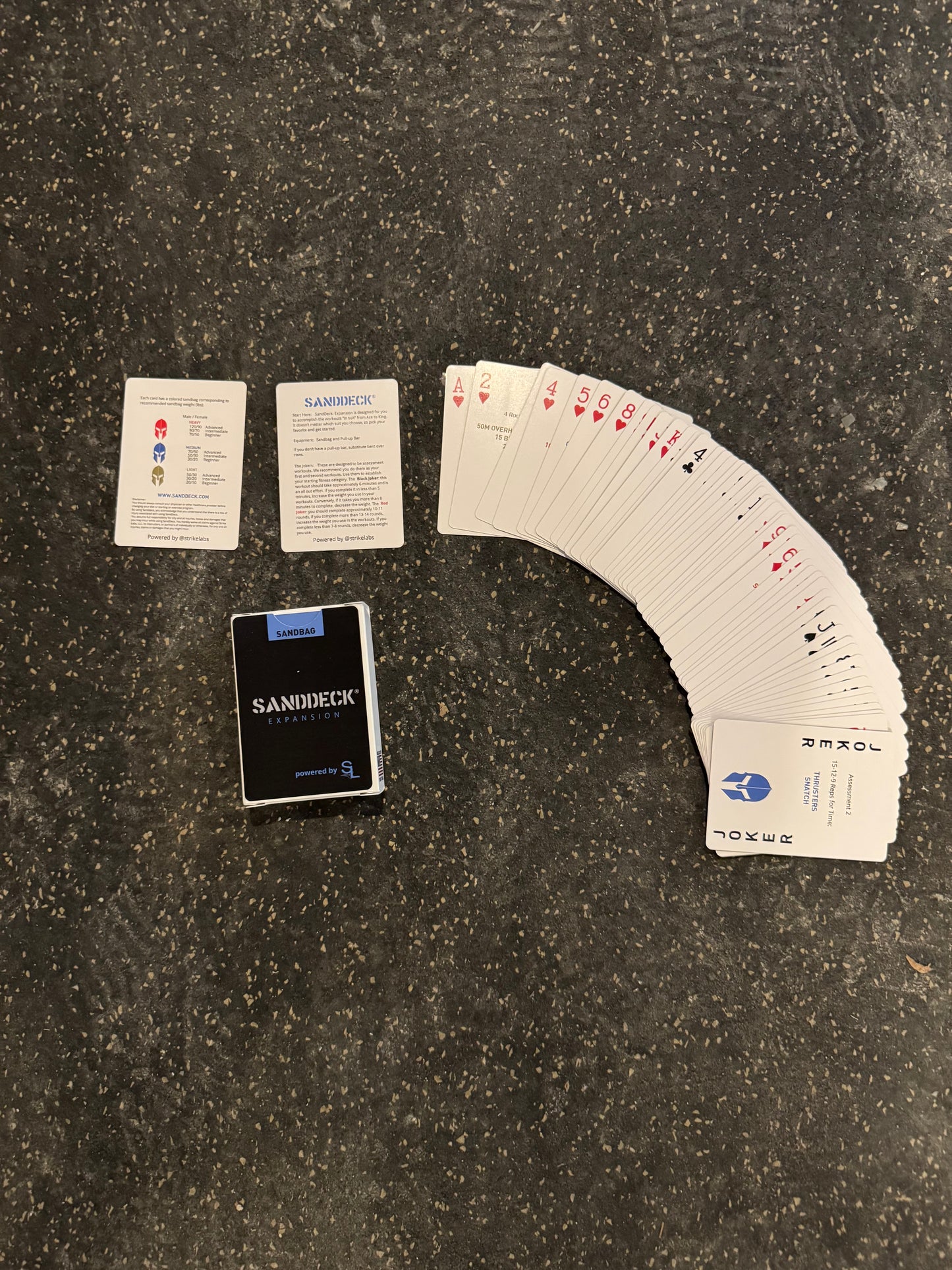 SandDeck: Expansion - Functional Workout Playing Cards